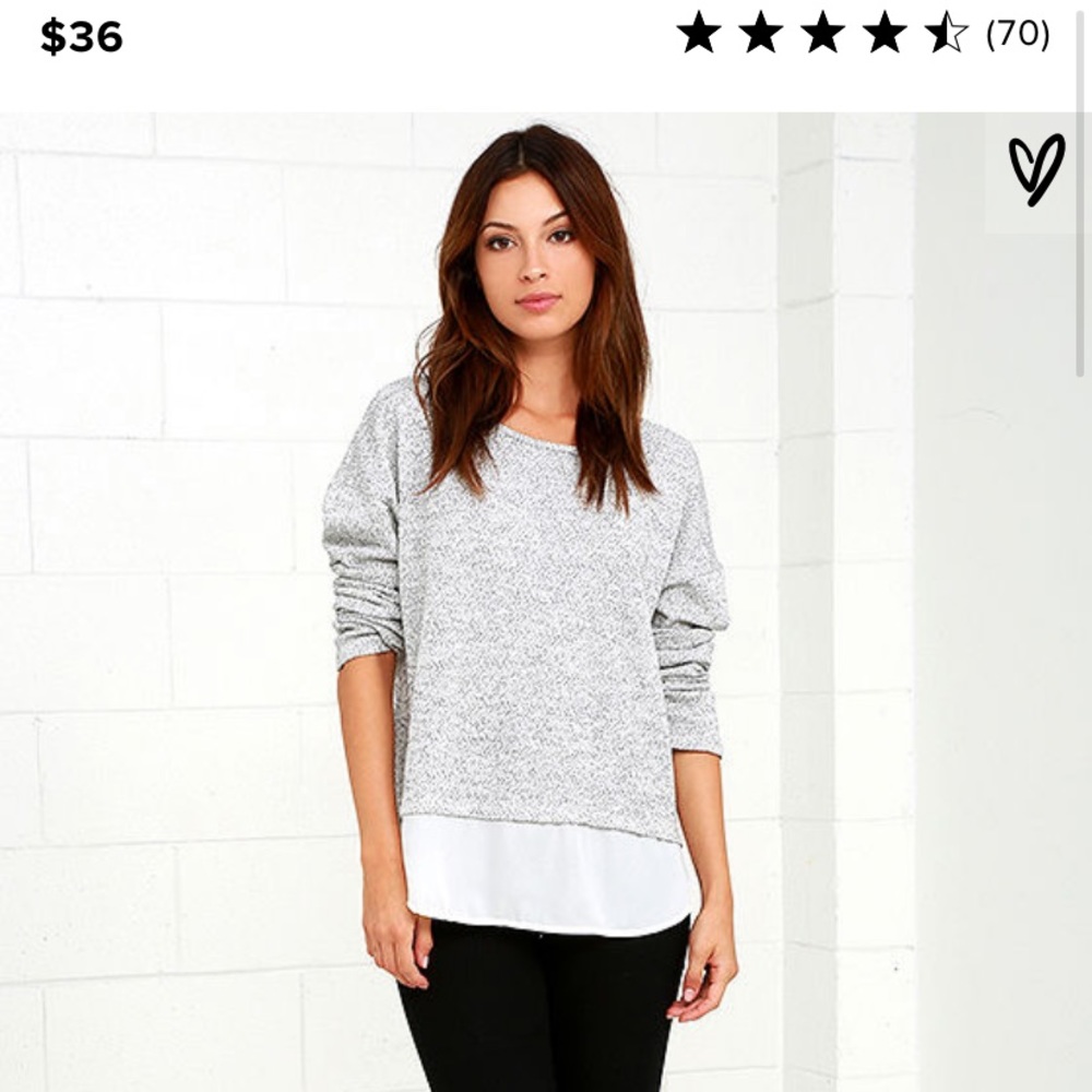 Lulu’s Gray Sweater